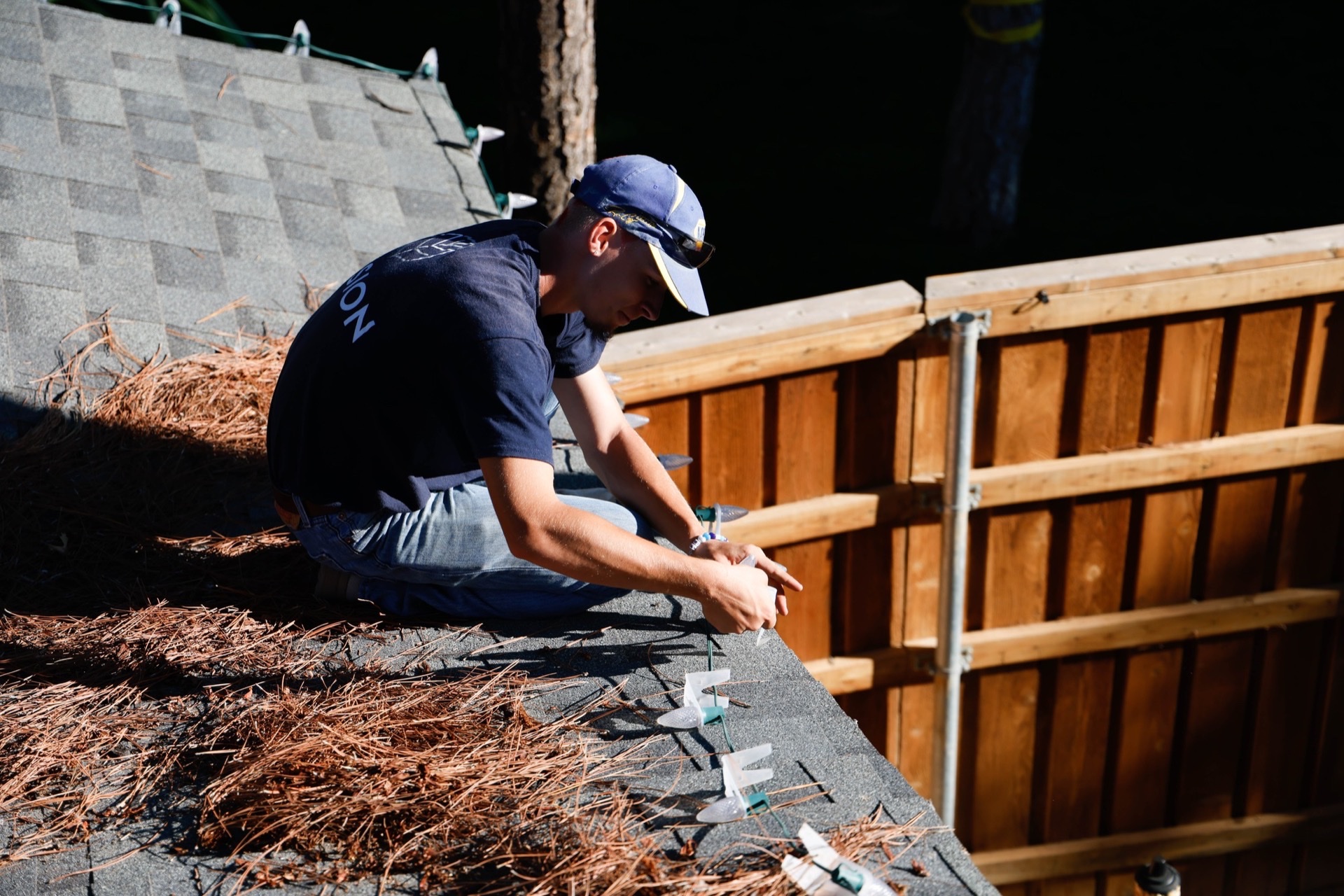 Christmas Lighting work