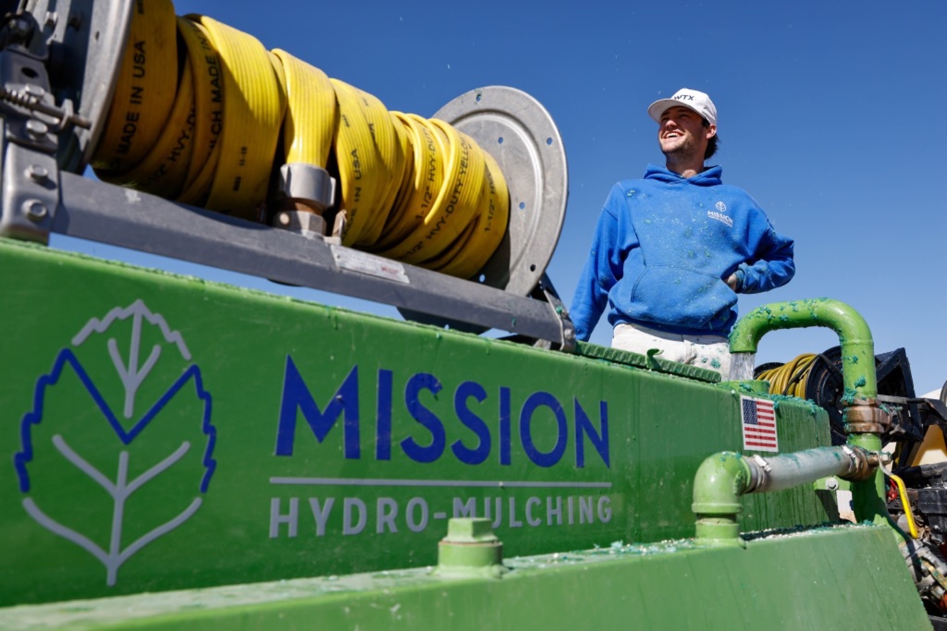 Hydro Mulching work