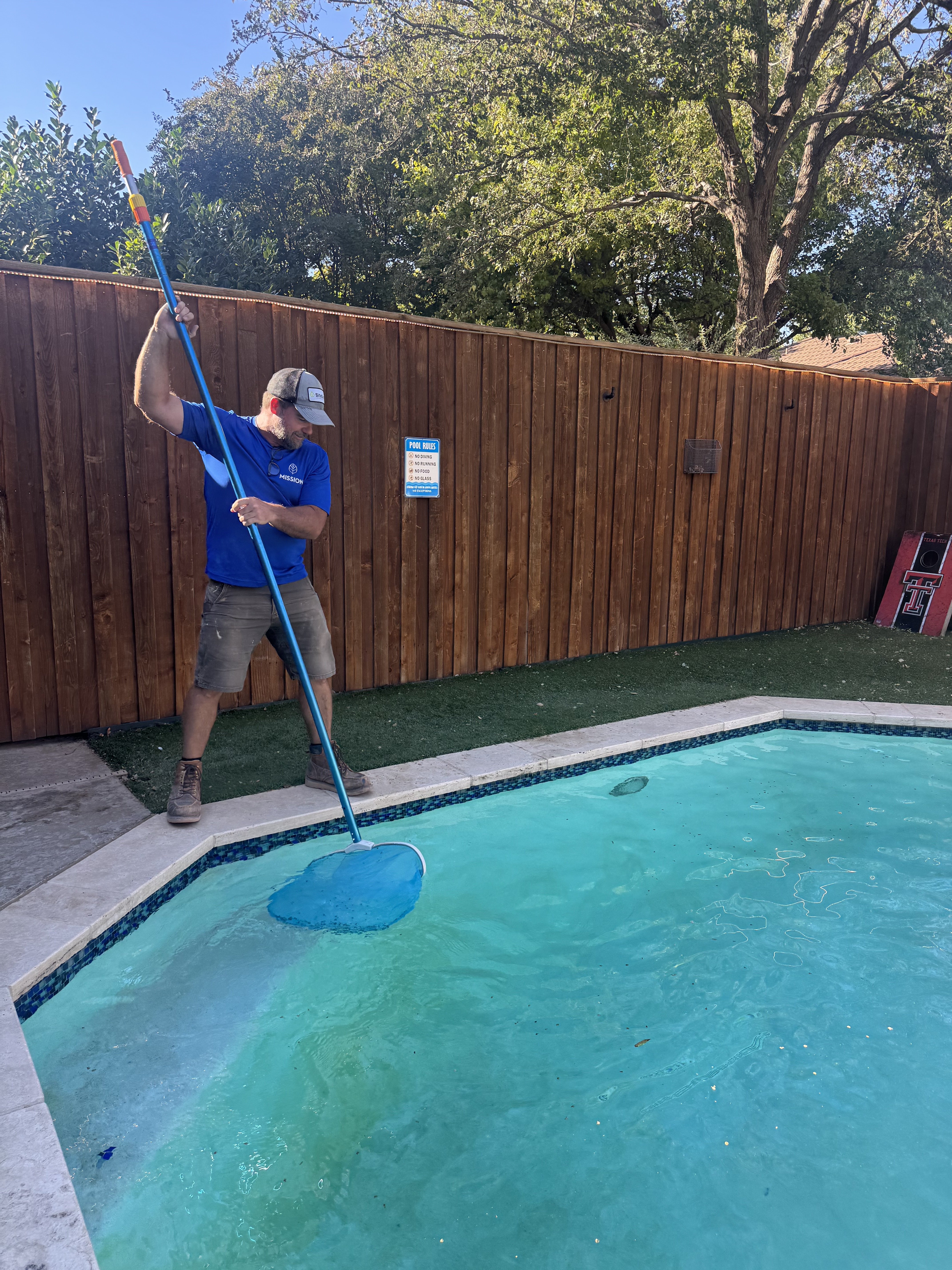 Pool Maintenance work