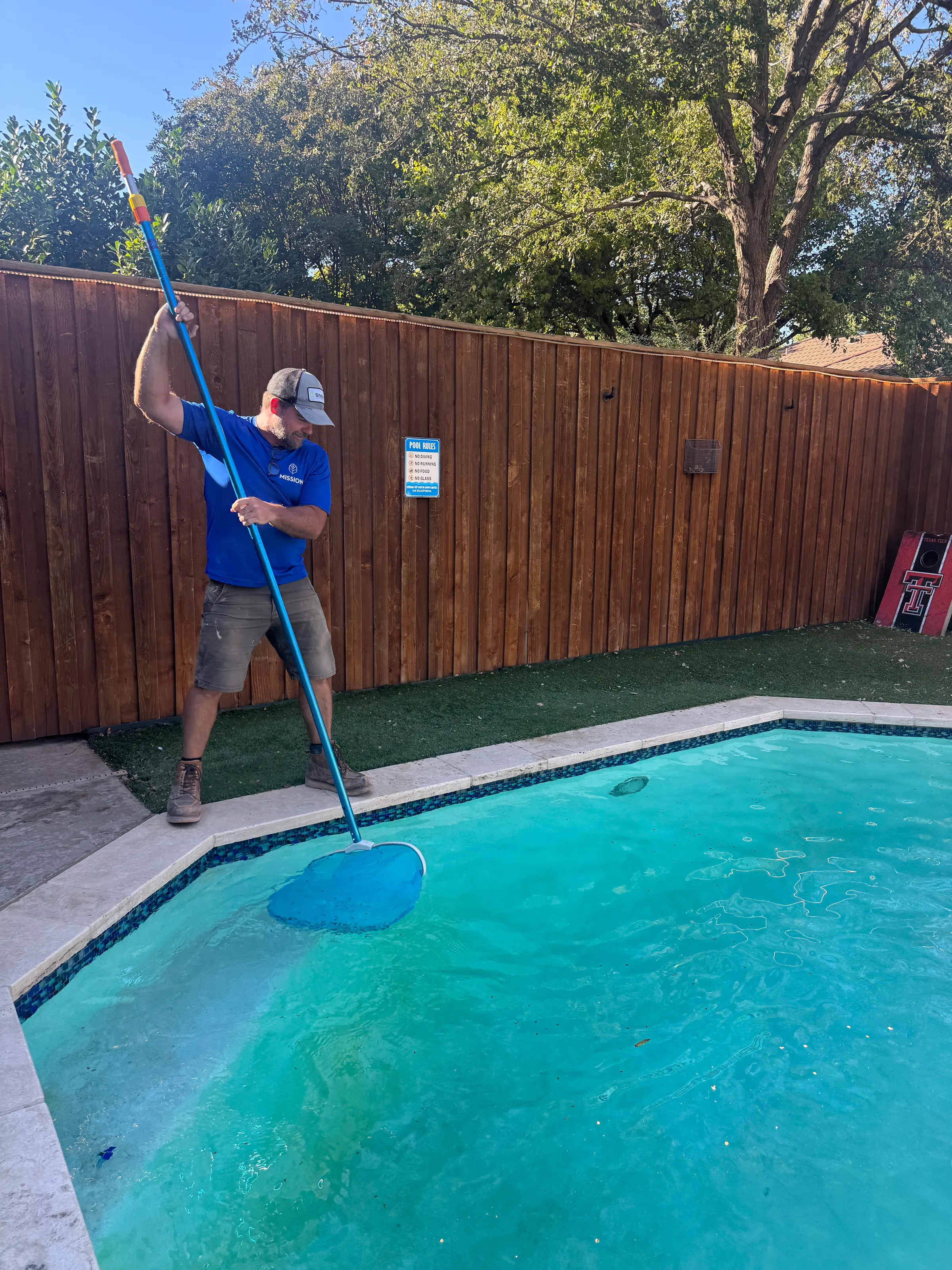 Pool Maintenance work
