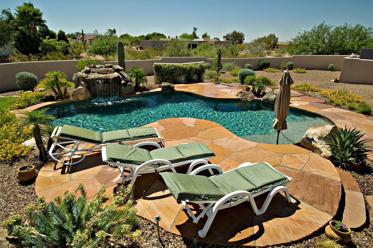 arizona pool landscape
